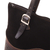 Leather and suede tote bag, 'Cusco Journey' - Leather and Suede and Wool Tote Bag (image 2f) thumbail