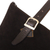 Leather and suede tote bag, 'Cusco Journey' - Leather and Suede and Wool Tote Bag (image 2g) thumbail