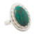 Chrysocolla cocktail ring, 'Cachet' - Natural Chrysocolla and Sterling Silver Ring (image 2b) thumbail