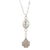 Amazonite pendant necklace, 'Lucky You' - Four Leaf Clover Amazonite Necklace (image 2d) thumbail