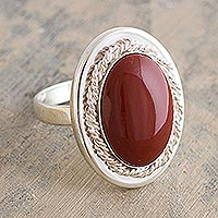 Featured review for Jasper cocktail ring, Cachet