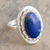 Lapis lazuli cocktail ring, 'Cachet' - Artisan Crafted Lapis Lazuli Ring (image 2) thumbail
