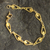Gold-plated filigree link bracelet, 'Spiral Teardrops' - Gold-Plated Sterling Silver Filigree Link Bracelet (image 2) thumbail