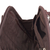 Leather shoulder bag, 'Voyager' - Dark Brown Leather Shoulder Bag (image 2f) thumbail