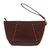 Leather wristlet, 'Top Notch' - Full-Grain Leather Wristlet from Peru (image 2c) thumbail