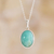 Opal pendant necklace, 'Naturally Beautiful' - Natural Andean Opal Pendant Necklace (image 2) thumbail