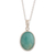 Opal pendant necklace, 'Naturally Beautiful' - Natural Andean Opal Pendant Necklace thumbail