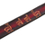 Wool-accented leather belt, 'Llama Caravan' - Embossed Llama Motif Leather and Wool Belt (image 2c) thumbail