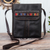 Leather shoulder bag, 'Road to Adventure' - Andean Style Leather Shoulder Bag (image 2) thumbail