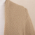 Abrigo jersey de algodón orgánico - Abrigo jersey largo punto arroz orgánico