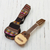Wood ronroco guitar, 'Tumi' - Handcrafted Wood Peruvian Ronroco Guitar