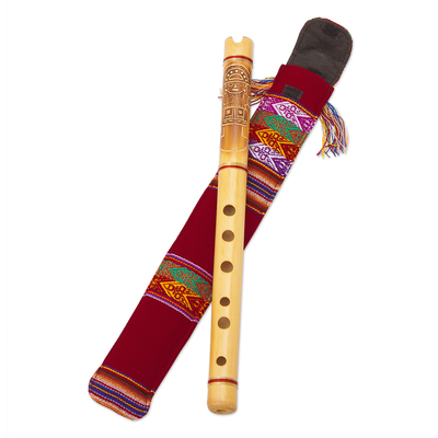Bamboo Quena Flute Wind Instrument