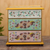 Reverse-painted glass jewelry chest, 'Pastel Splendor' - Pastel Reverse-Painted Glass Jewelry Chest (image 2b) thumbail