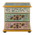 Reverse-painted glass jewelry chest, 'Pastel Splendor' - Pastel Reverse-Painted Glass Jewelry Chest (image 2d) thumbail