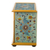 Reverse-painted glass jewelry chest, 'Pastel Splendor' - Pastel Reverse-Painted Glass Jewelry Chest (image 2e) thumbail