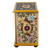 Reverse-painted glass jewelry chest, 'Earth Splendor' - Earth-Toned Reverse Painted Glass Jewelry Chest (image 2e) thumbail