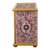 Reverse-painted glass jewelry chest, 'Dawn Splendor' - Small Hand Painted Glass Jewelry Chest (image 2e) thumbail