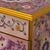 Reverse-painted glass jewelry chest, 'Dawn Splendor' - Small Hand Painted Glass Jewelry Chest (image 2h) thumbail