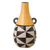 Ceramic decorative vase, 'Modern Chulucanas in Gold' - Handcrafted Chulucanas Decorative Vase (image 2a) thumbail