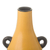 Ceramic decorative vase, 'Modern Chulucanas in Gold' - Handcrafted Chulucanas Decorative Vase (image 2b) thumbail