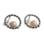Cultured pearl drop earrings, 'Lassoed Rose' - Pink Cultured Pearl and Sterling Silver Earrings