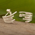 Sterling silver half-hoop earrings, 'Angels Take Wing' - Peruvian Sterling Silver Half Hoop Post Earrings (image 2) thumbail
