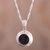 Amethyst pendant necklace, 'Surreal Vision' - Peruvian Amethyst and Sterling Silver Pendant Necklace (image 2b) thumbail