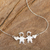 Sterling silver pendant necklace, 'Sons' - Sons Sterling Silver Pendant Necklace from Peru (image 2b) thumbail