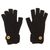 100% alpaca gloves, 'Winter Nights' - Black 100% Alpaca Gloves from Peru (image 2a) thumbail