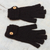 100% alpaca gloves, 'Winter Nights' - Black 100% Alpaca Gloves from Peru (image 2b) thumbail