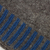 Strickmütze aus 100 % Alpaka - Strickmütze 100 % Alpaka Grau und Blau