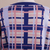 Cotton blend knit top, 'Melon Spring T-Shirt' - Hand Made Cotton Blend Plaid Oversized Top from Peru (image 2g) thumbail