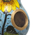 Hand painted gourd birdhouse, 'Sunflower and Sky' - Hand Painted Dried Gourd Birdhouse