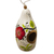 Dried gourd birdhouse, 'Blossoms and Clouds' - Handmade Floral Gourd Birdhouse (image 2b) thumbail