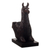 Wood phone stand, 'Prancing Llama' - Hand-carved Llama Wood Phone Holder From Peru (image 2e) thumbail