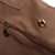 Canvas tote bag, 'Chocolate' - Brown Cotton Canvas Tote Bag From Peru (image 2c) thumbail