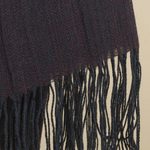 100% alpaca shawl, 'Subtle Mood' - Fringed 100% Alpaca Shawl
