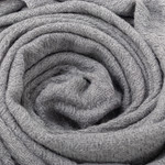 Throw blanket, 'Intersections in Grey' - Ash Grey Acrylic Blend Throw Blanket