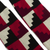Unisex cotton-blend socks, 'Nazca' - Red and Black Unisex Socks
