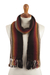 100% alpaca scarf, 'Earth Colors' - Earth-Toned 100% Alpaca Scarf