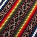 Alpaca-blend table runner, 'Noble Inca' - Multicolored Alpaca-Blend Table Runner
