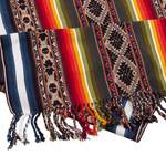 Alpaca-blend table runner, 'Noble Inca' - Multicolored Alpaca-Blend Table Runner