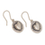 Ohrhänger aus Sterlingsilber - Handgefertigte Herz-Ohrringe aus Sterlingsilber aus Peru