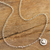 Halskette mit Anhänger aus Sterlingsilber - Handgefertigte Halskette aus Sterlingsilber mit Herzmotiv aus Peru