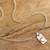 Collar colgante de plata esterlina - Collar con colgante de corazón hecho a mano de Perú