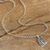 Halskette mit Anhänger aus Sterlingsilber - Halskette mit Lebensbaum-Anhänger aus 925er Sterlingsilber aus Peru