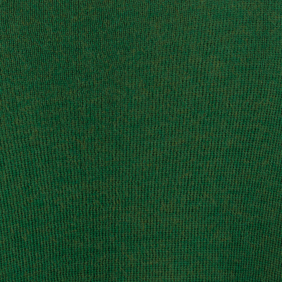 Alpaca blend ruana, 'Cedar Falls' - Knit Alpaca Blend Ruana in Green from Peru