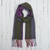 Baby alpaca blend scarf, 'Dreaming' - Hand Woven Baby Alpaca Blend Scarf (image 2) thumbail