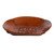 Tooled leather catchall, 'Colonial Florals' - Brown Hand Tooled Leather Catchall Plate from Peru (image 2b) thumbail