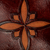 Leather catchall, 'Gothic Star' - Star Motif Hand Tooled Brown Leather Catchall from Peru (image 2c) thumbail